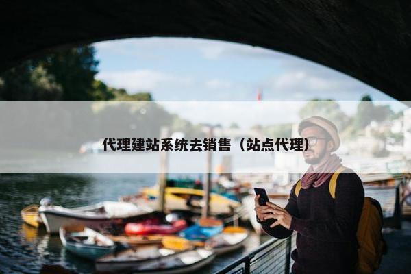 代理建站系统去销售（站点代理）