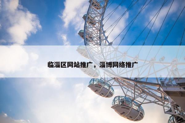 临淄区网站推广，淄博网络推广