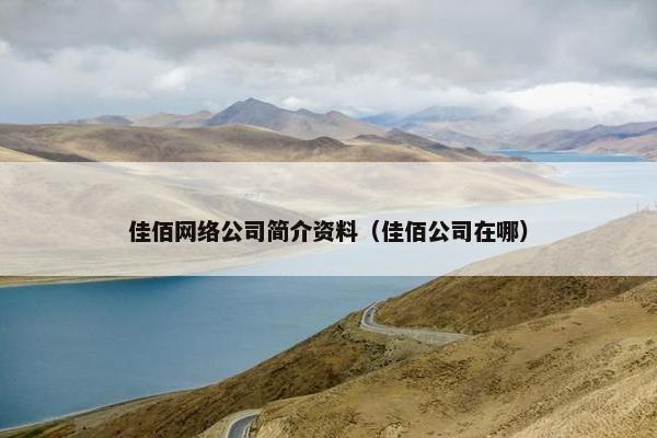 佳佰网络公司简介资料（佳佰公司在哪）
