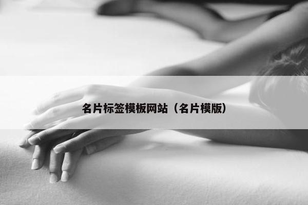 名片标签模板网站（名片模版）