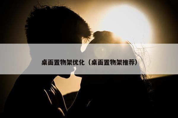 桌面置物架优化（桌面置物架推荐）
