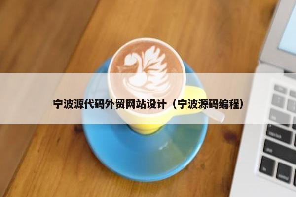 宁波源代码外贸网站设计（宁波源码编程）