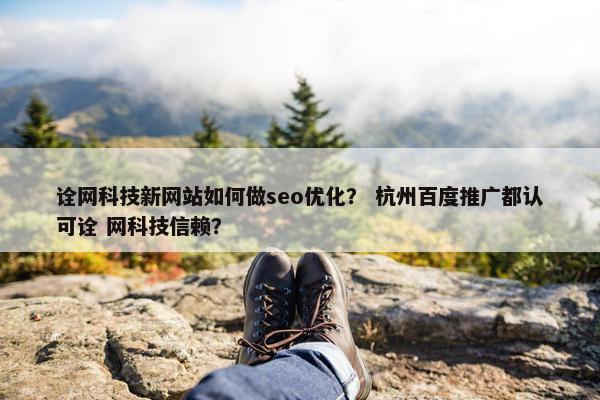 诠网科技新网站如何做seo优化？ 杭州百度推广都认可诠 网科技信赖？