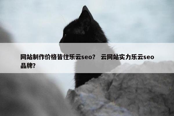 网站制作价格皆往乐云seo？ 云网站实力乐云seo品牌？