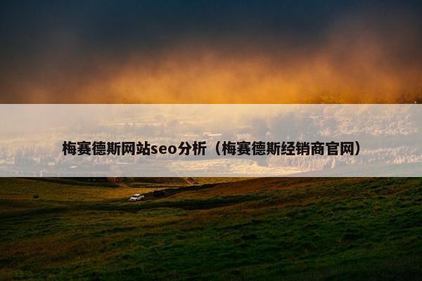 梅赛德斯网站seo分析（梅赛德斯经销商官网）