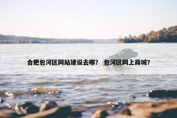 合肥包河区网站建设去哪？ 包河区网上商城？