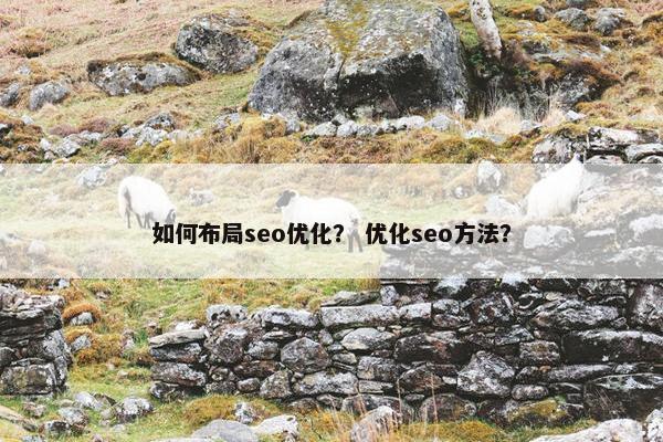 如何布局seo优化？ 优化seo方法？
