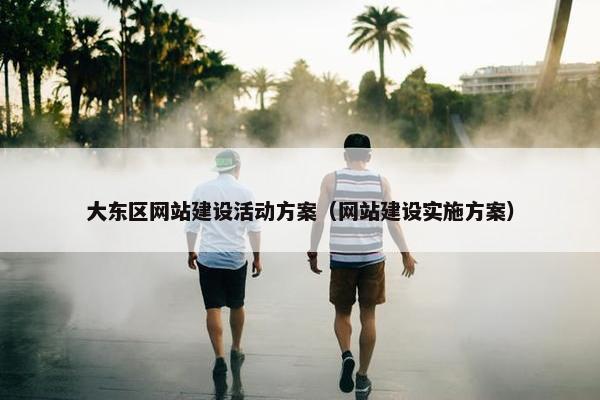 大东区网站建设活动方案（网站建设实施方案）