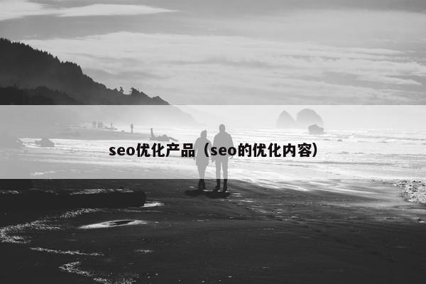 seo优化产品（seo的优化内容）