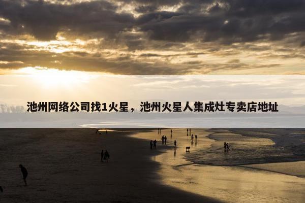 池州网络公司找1火星，池州火星人集成灶专卖店地址
