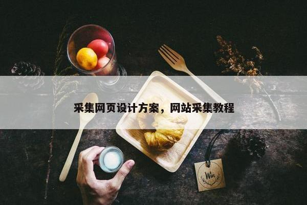 采集网页设计方案，网站采集教程