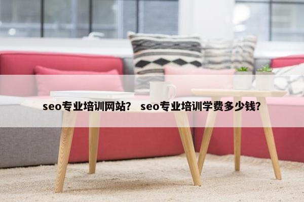 seo专业培训网站？ seo专业培训学费多少钱？