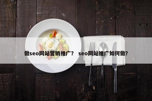 做seo网站营销推广? seo网站推广如何做? 做seo网站营销推广? seo网站推广如何做?