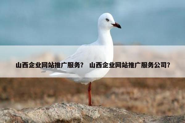 山西企业网站推广服务？ 山西企业网站推广服务公司？