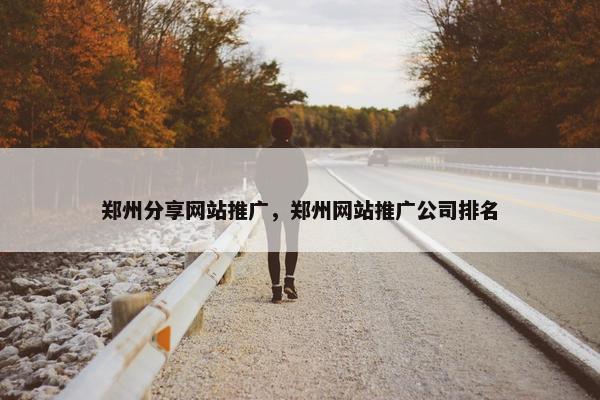 郑州分享网站推广，郑州网站推广公司排名