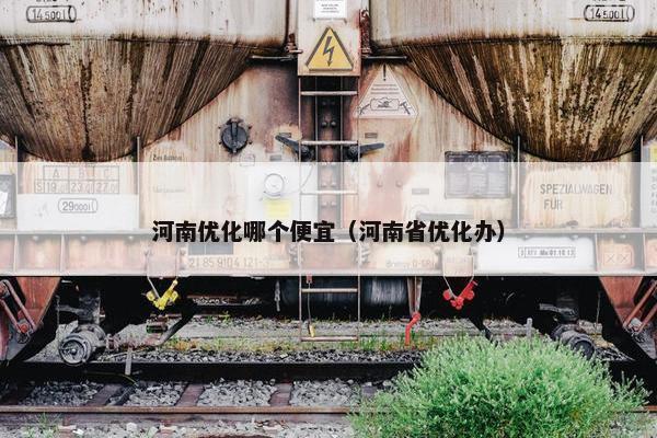 河南优化哪个便宜（河南省优化办）