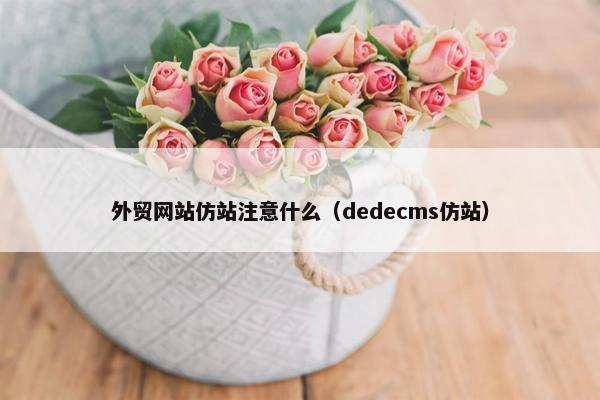 外贸网站仿站注意什么（dedecms仿站）