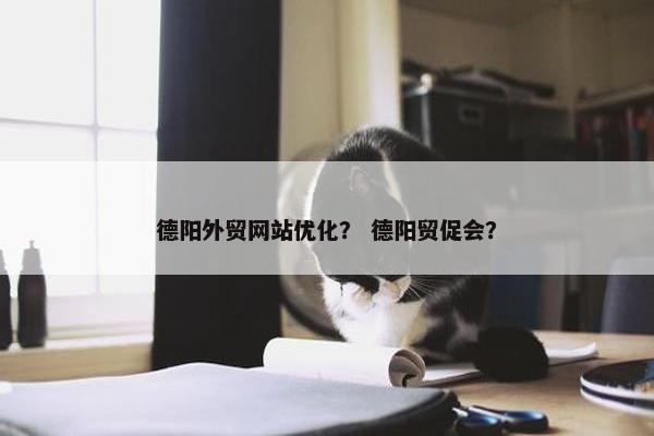德阳外贸网站优化？ 德阳贸促会？