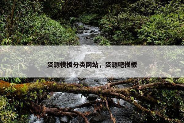 资源模板分类网站，资源吧模板