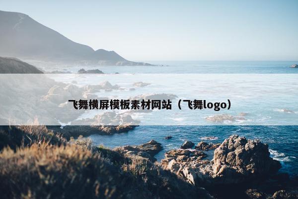 飞舞横屏模板素材网站（飞舞logo）
