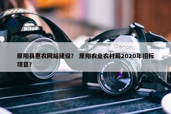 原阳县惠农网站建设？ 原阳农业农村局2020年招标项目？