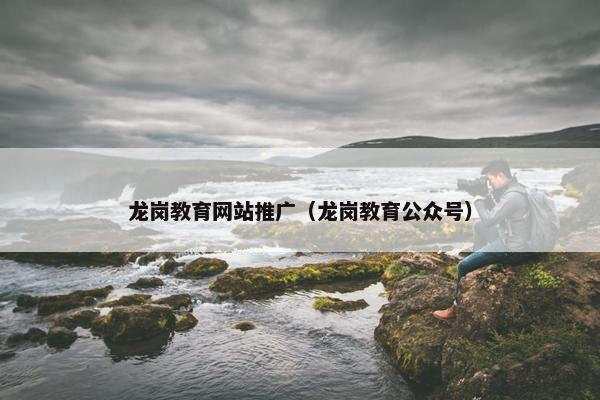 龙岗教育网站推广（龙岗教育公众号）