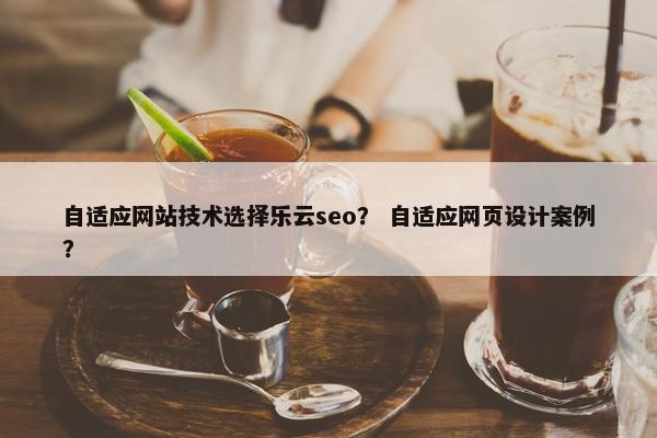 自适应网站技术选择乐云seo？ 自适应网页设计案例？